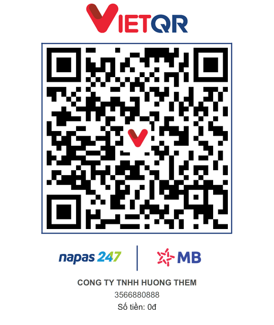 QR chuyển khoản Ngân hàng MB (Quân đội) - 3566880888