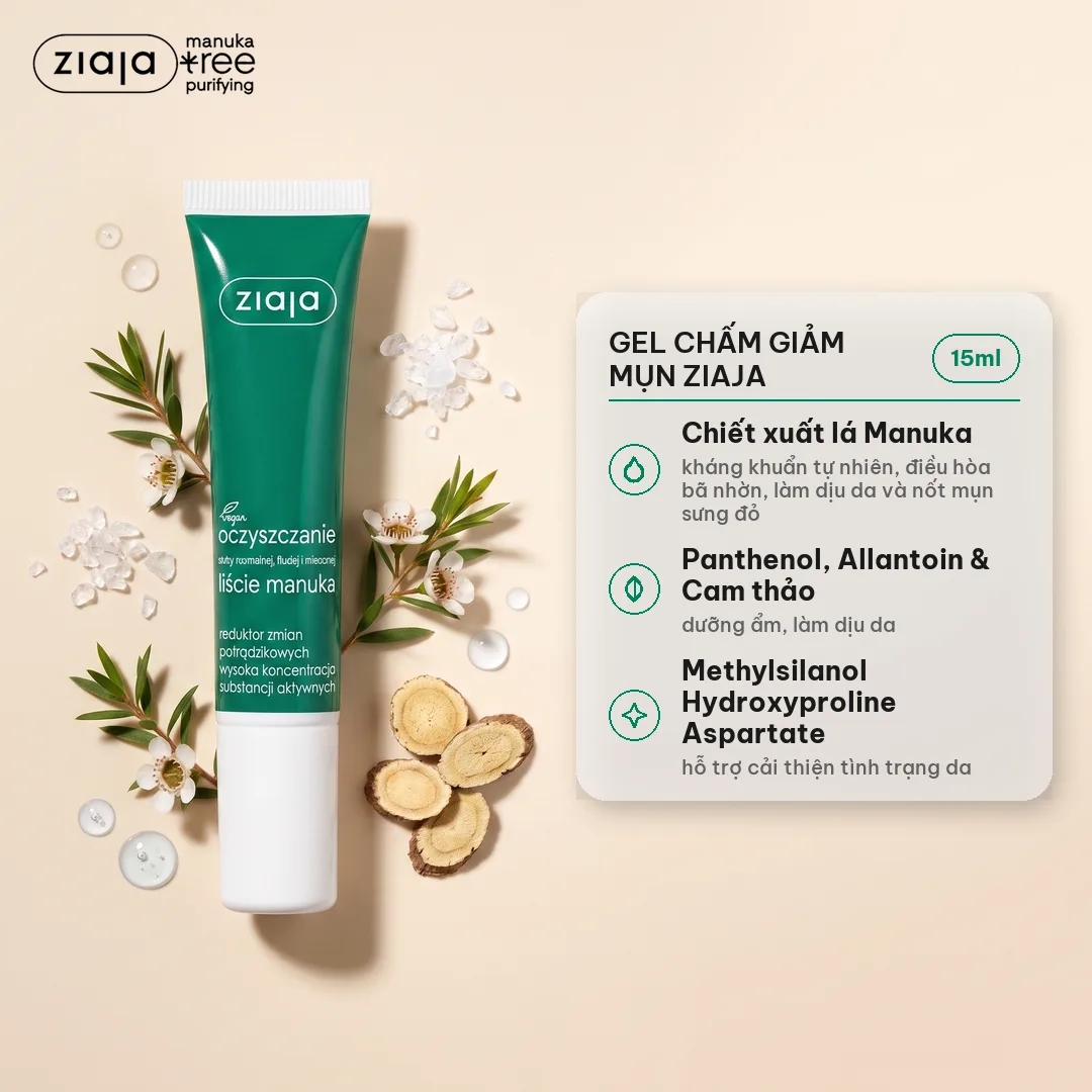Kem Chấm Điểm Ngừa Mụn Ziaja 15ml