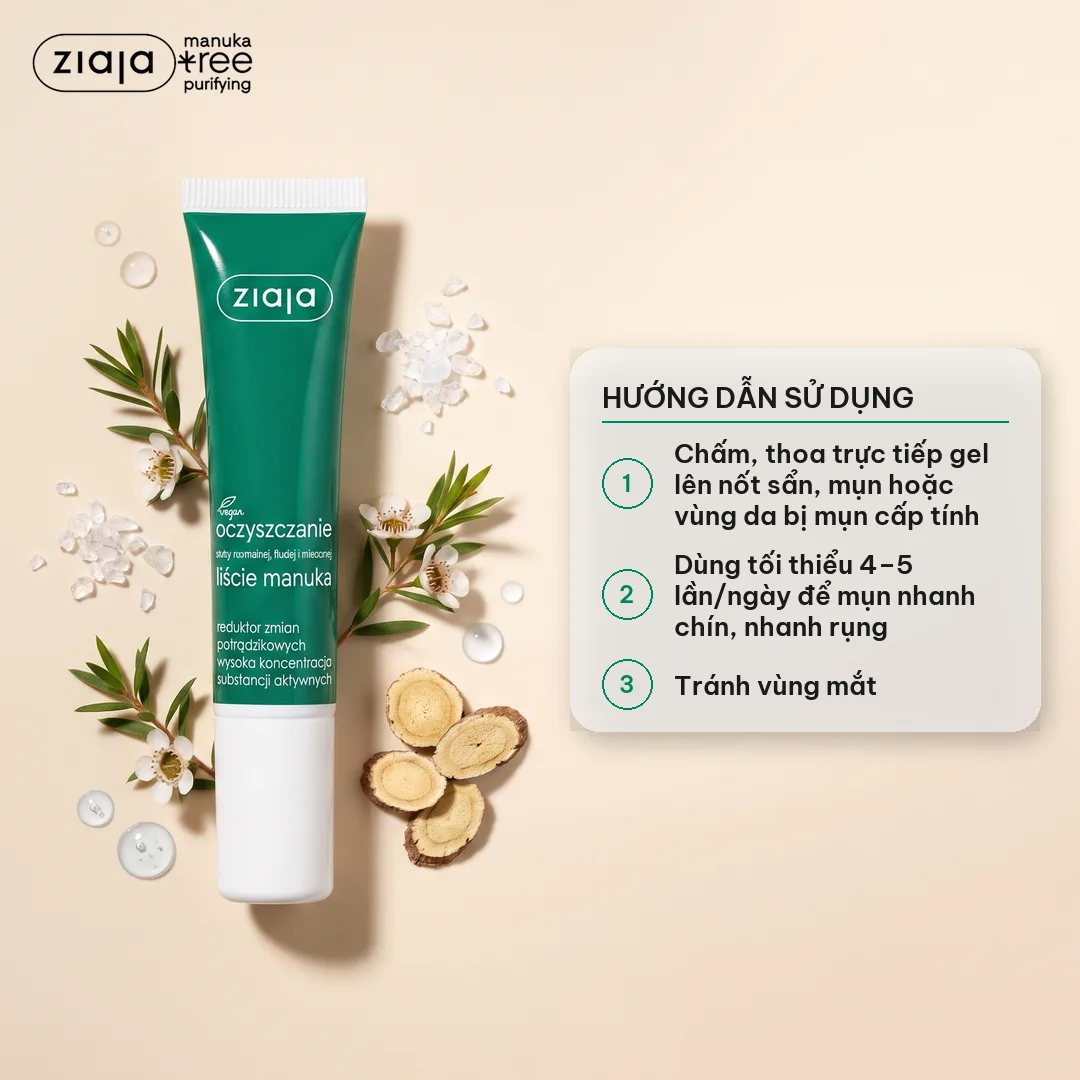 Kem Chấm Điểm Ngừa Mụn Ziaja 15ml 3