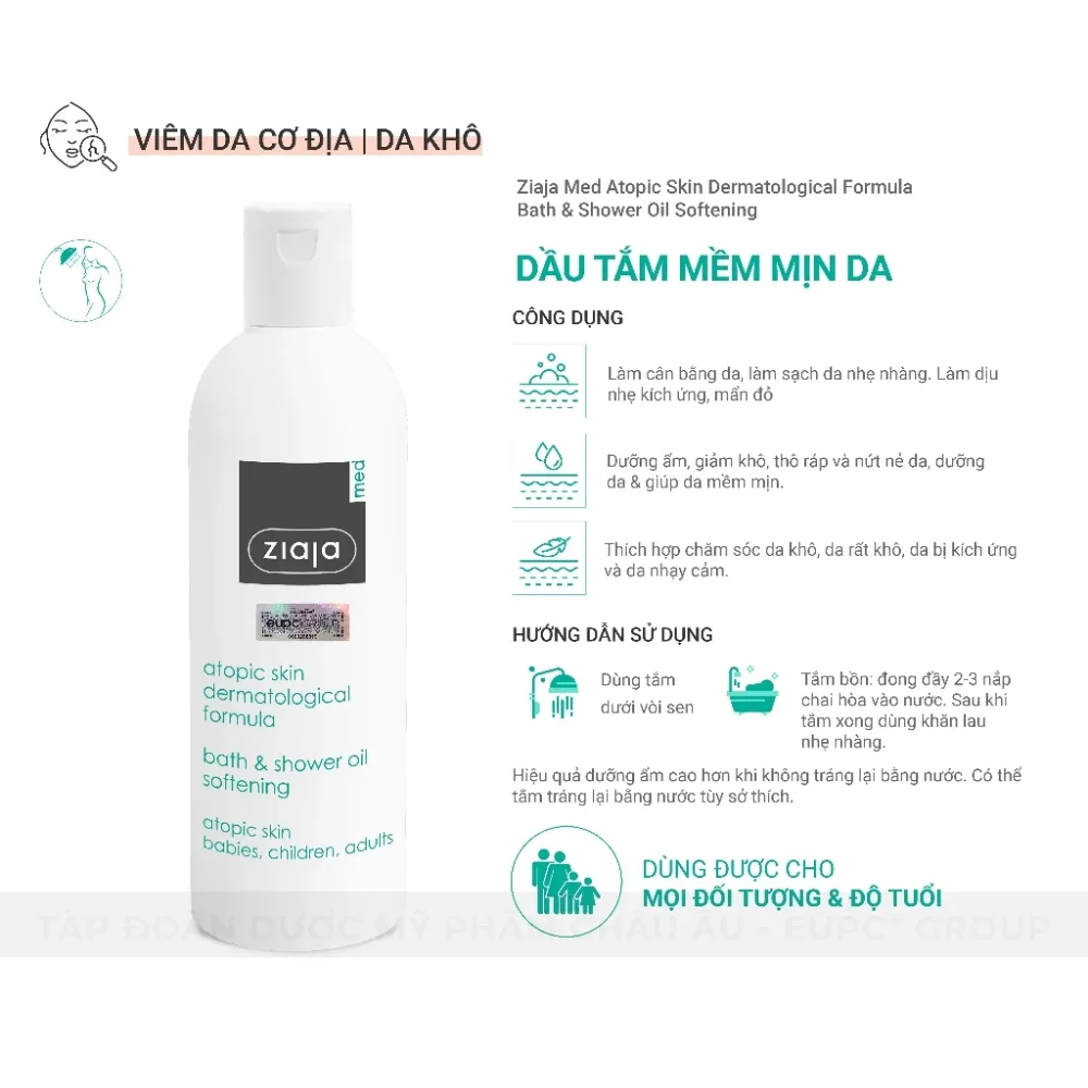 Tắm thế nào khi da khô: chọn dầu tắm hay gel tắm, và dùng ra sao?